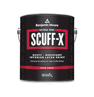 Painten Place Award-winning Ultra Spec® SCUFF-X® is a revolutionary, single-component paint which resists scuffing before it starts. Built for professionals, it is engineered with cutting-edge protection against scuffs.