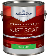 Painten Place Rust Scat Waterborne Acrylic Enamel is suitable for interior or exterior use. Engineered for metal surfaces, it also adheres to primed masonry, drywall, and wood. It has tenacious adhesion and provides excellent color and gloss retention.boom