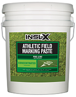Painten Place Athletic Field Marking Paste is specifically designed for use on natural or artificial turf, concrete, and asphalt as a semi-permanent coating for line marking or artistic graphics.

This is a concentrate to which water must be added for use
Fast drying, highly reflective field marking paint
For use on natural or artificial turf
Can also be used on concrete or asphalt
Semi-permanent coating
Ideal for line marking and graphicsboom
