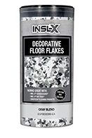 Painten Place Transform any concrete floor into a beautiful surface with Insl-x Decorative Floor Flakes. Easy to use and available in seven different color combinations, these flakes can disguise surface imperfections and help hide dirt.

Great for residential and commercial floors:

Garage Floors
Basements
Driveways
Warehouse Floors
Patios
Carports
And moreboom