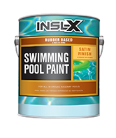 Painten Place Rubber Based Swimming Pool Paint provides a durable low-sheen finish for use in residential and commercial concrete pools. It delivers excellent chemical and abrasion resistance and is suitable for use in fresh or salt water. Also acceptable for use in chlorinated pools. Use Rubber Based Swimming Pool Paint over previous chlorinated rubber paint or synthetic rubber-based pool paint or over bare concrete, marcite, gunite, or other masonry surfaces in good condition.

OTC-compliant, solvent-based pool paint
For residential or commercial pools
Excellent chemical and abrasion resistance
For use over existing chlorinated rubber or synthetic rubber-based pool paints
Ideal for bare concrete, marcite, gunite & other masonry
For use in fresh, salt water, or chlorinated poolsboom