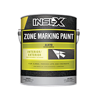 Painten Place Alkyd Zone Marking Paint is a fast-drying, exterior/interior zone-marking paint designed for use on concrete and asphalt surfaces. It resists abrasion, oils, grease, gasoline, and severe weather.

Alkyd zone marking paint
For exterior use
Designed for use on concrete or asphalt
Resists abrasion, oils, grease, gasoline & severe weather