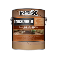 Painten Place Tough Shield Floor and Patio Coating is a waterborne, acrylic enamel designed to produce a rugged, durable finish with good abrasion resistance. For use on interior and exterior floors and patios and a variety of other substrates.

Outstanding durability
100% acrylic enamel formula
Good abrasion resistance
Excellent wearing qualities
For interior or exterior useboom